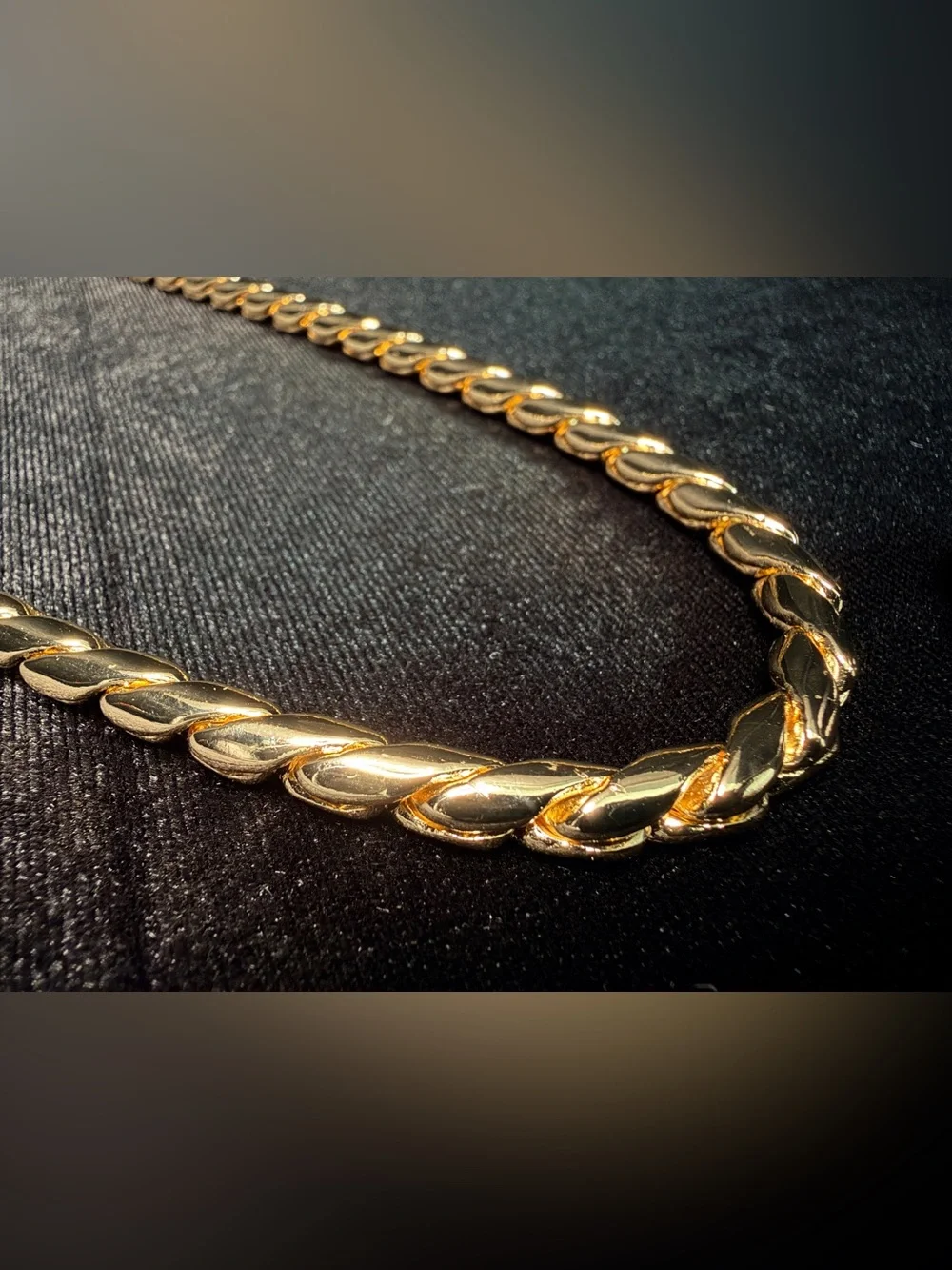 Braided Snake Rope 26in 6.3MM Heavy Chain 14K gold finish. Statement Piece